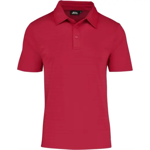 Mens Riviera Golf Shirt Red
